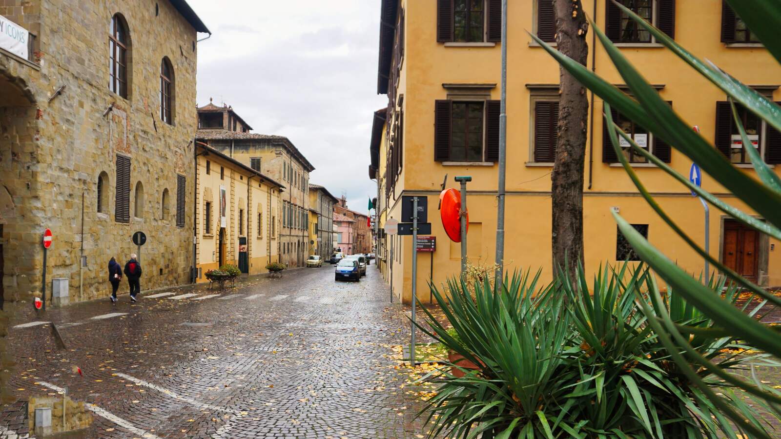 Sansepolcro am Sonntag