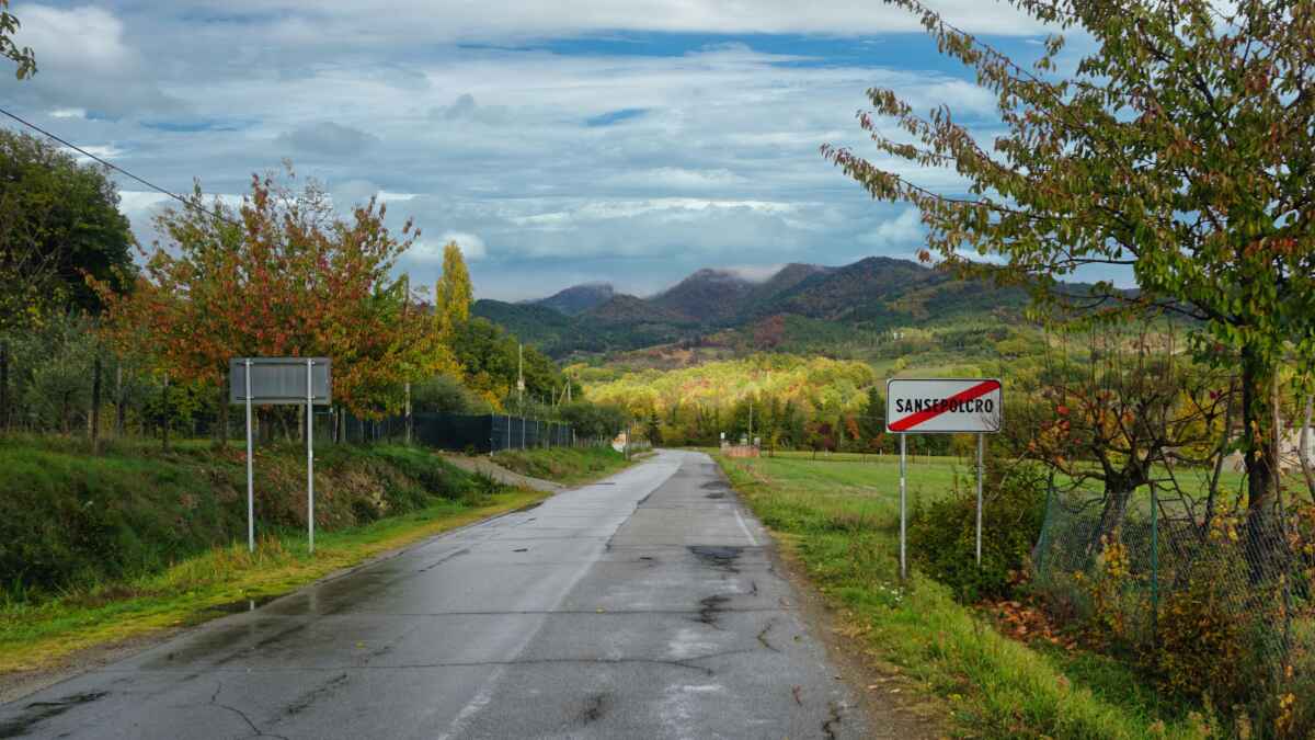 franziskusweg sansepolcro verlassen new