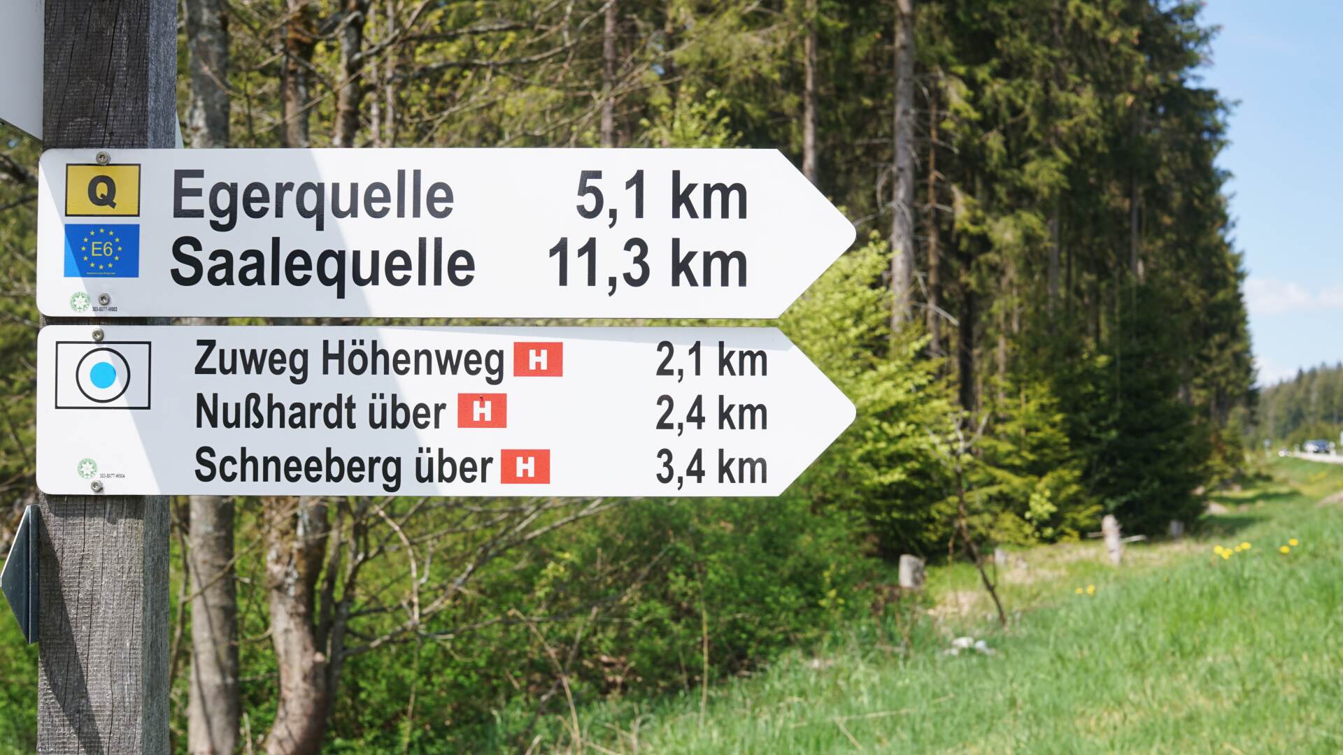 Bischofsgruen Egerquelle Saalequelle Home