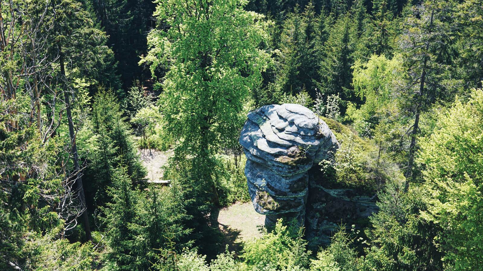 Rudolfstein von oben