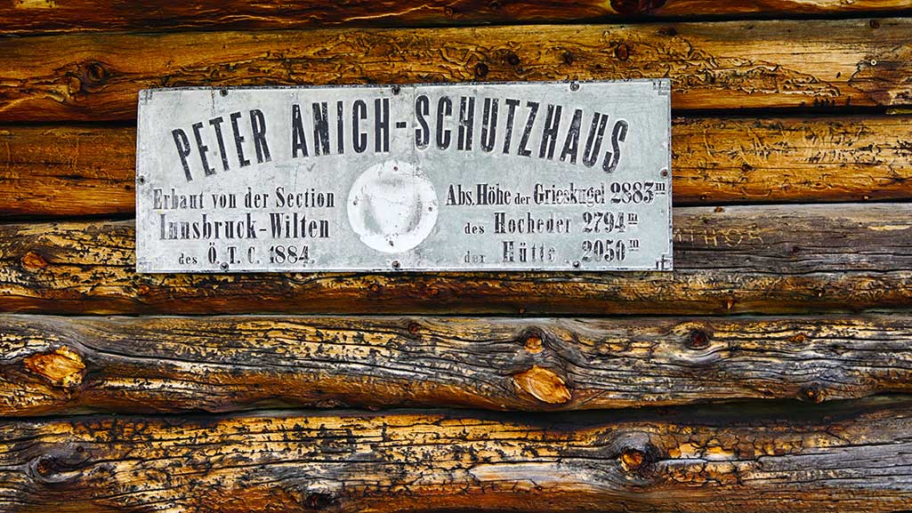 Alpenüberquerung L1, von der Tillfussalm zur Peter-Anich-Hütte