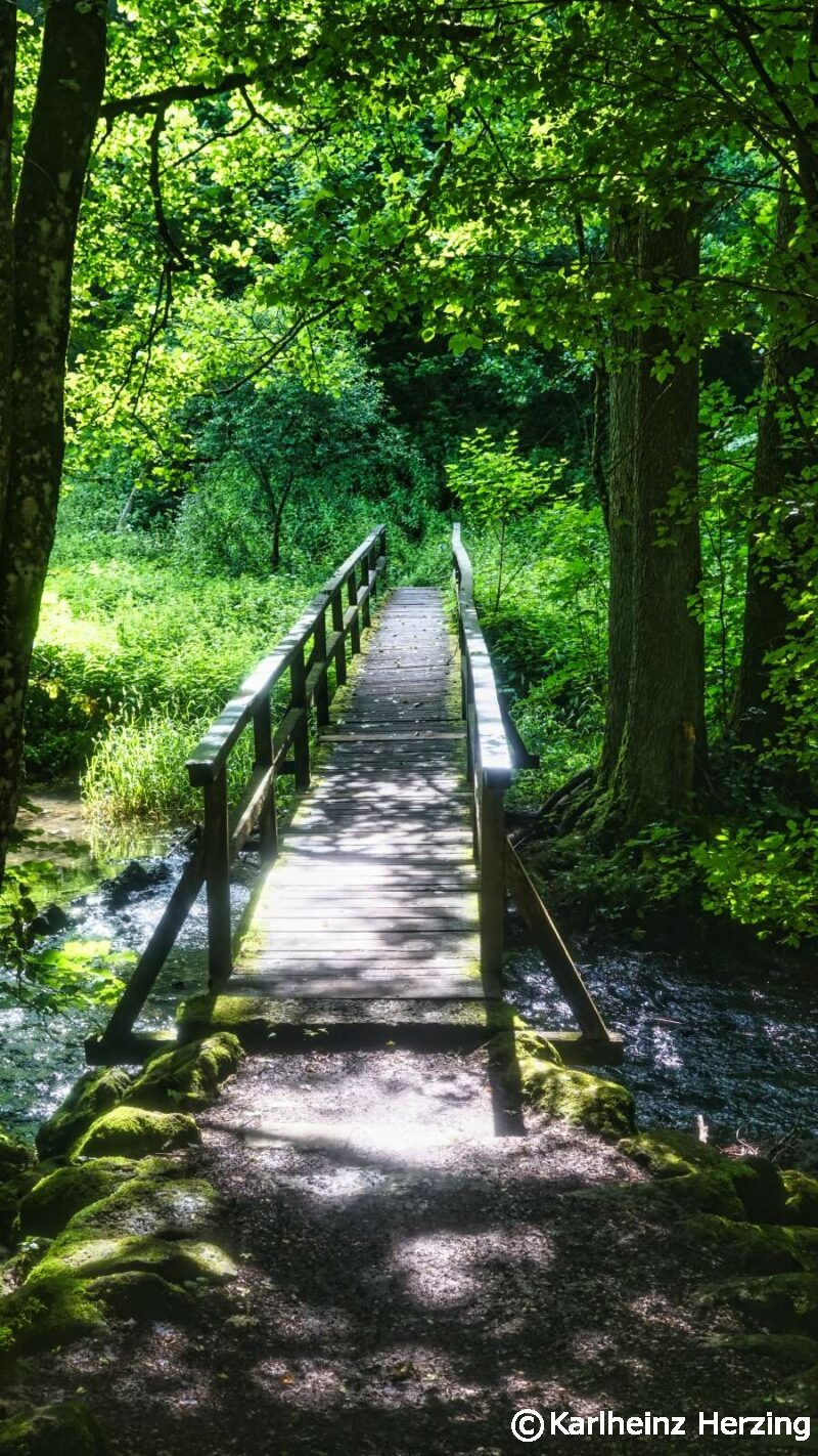 7 Tage Weg Ailsbach Bruecke