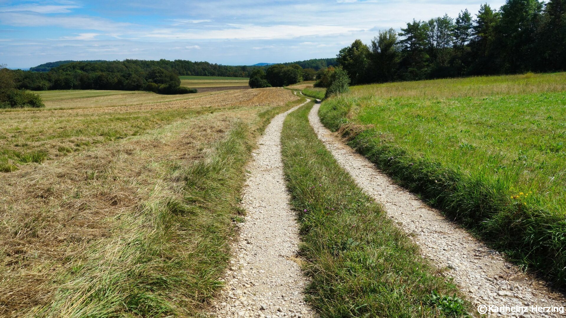 oestlicher albweg tag eins weg