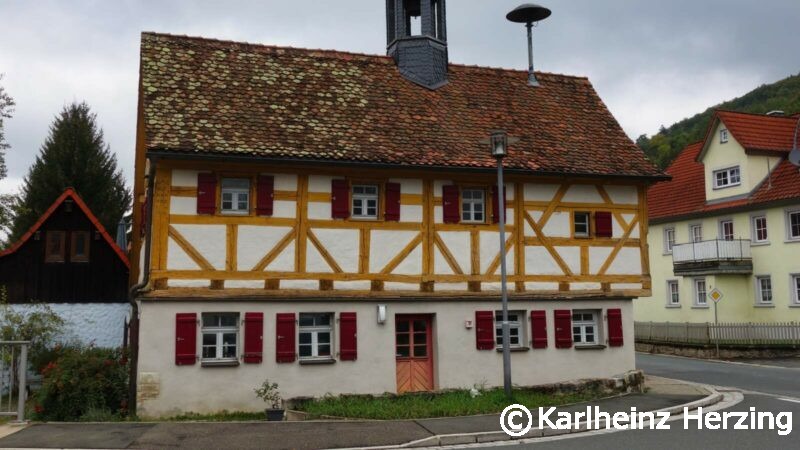 Morschreuth Egloffstein Fachwerkhaus Vorne