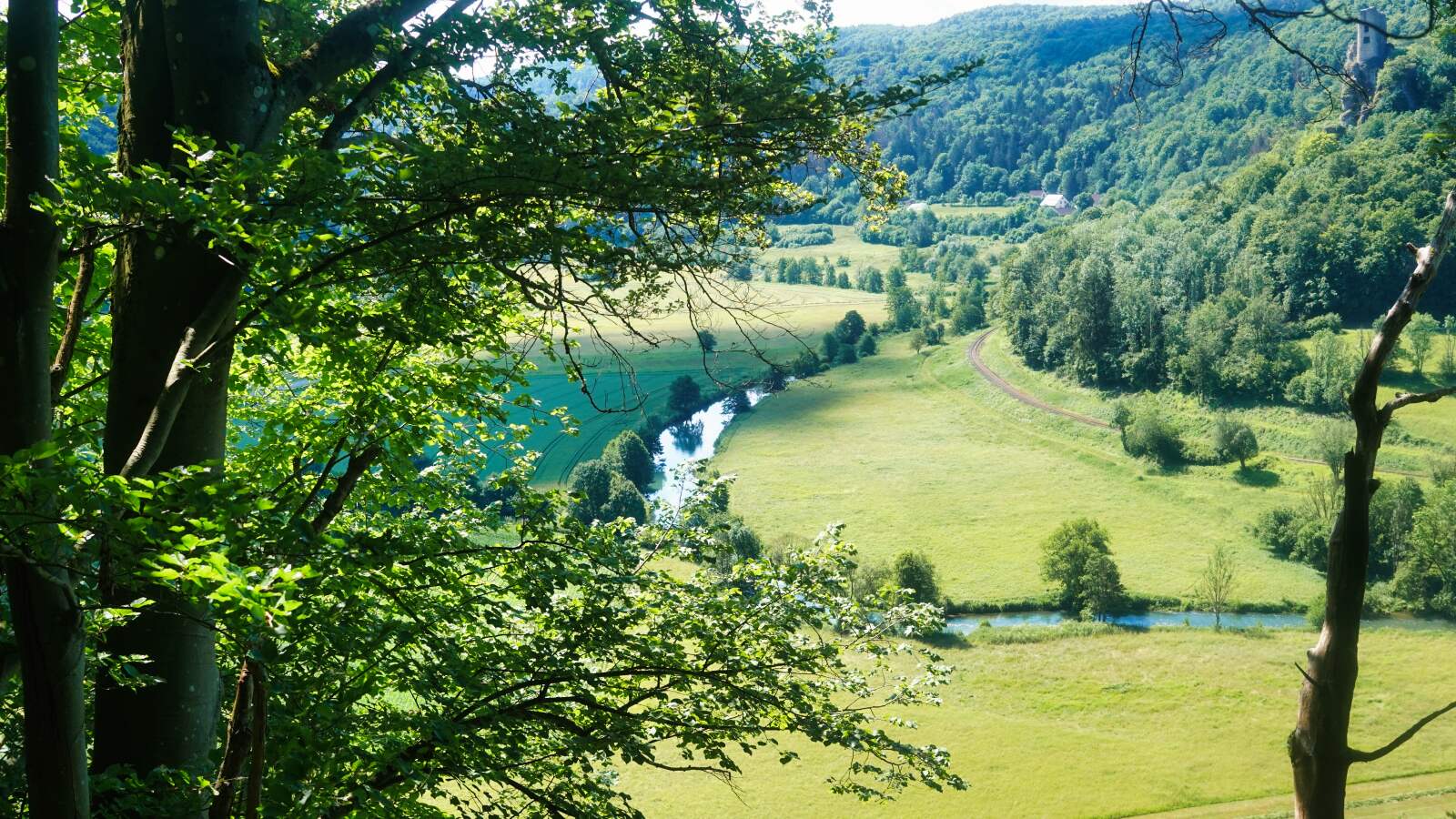7 Tage Weg Wiesenttal Blick