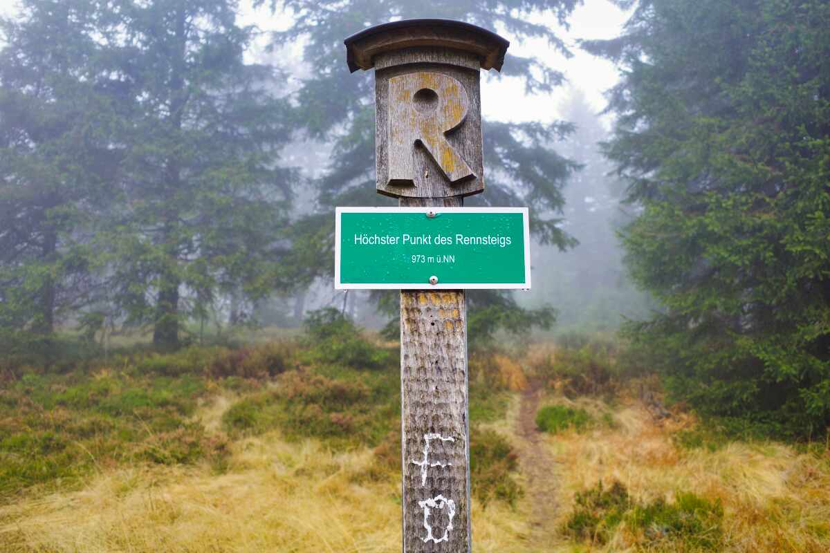 rennsteig hoechster punkt new