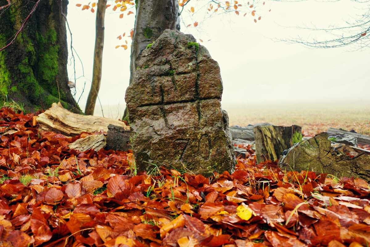 rennsteig markierungsstein new