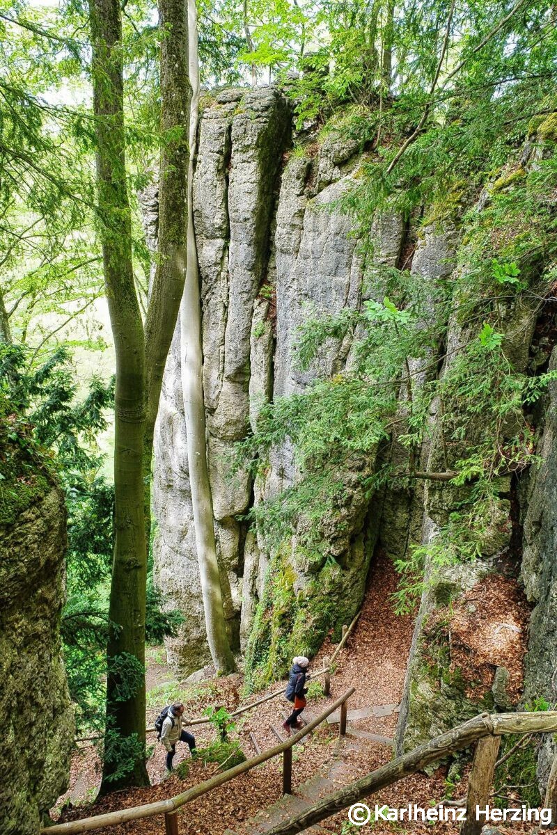 kleinlesau tuechersfeld goessweinstein fels