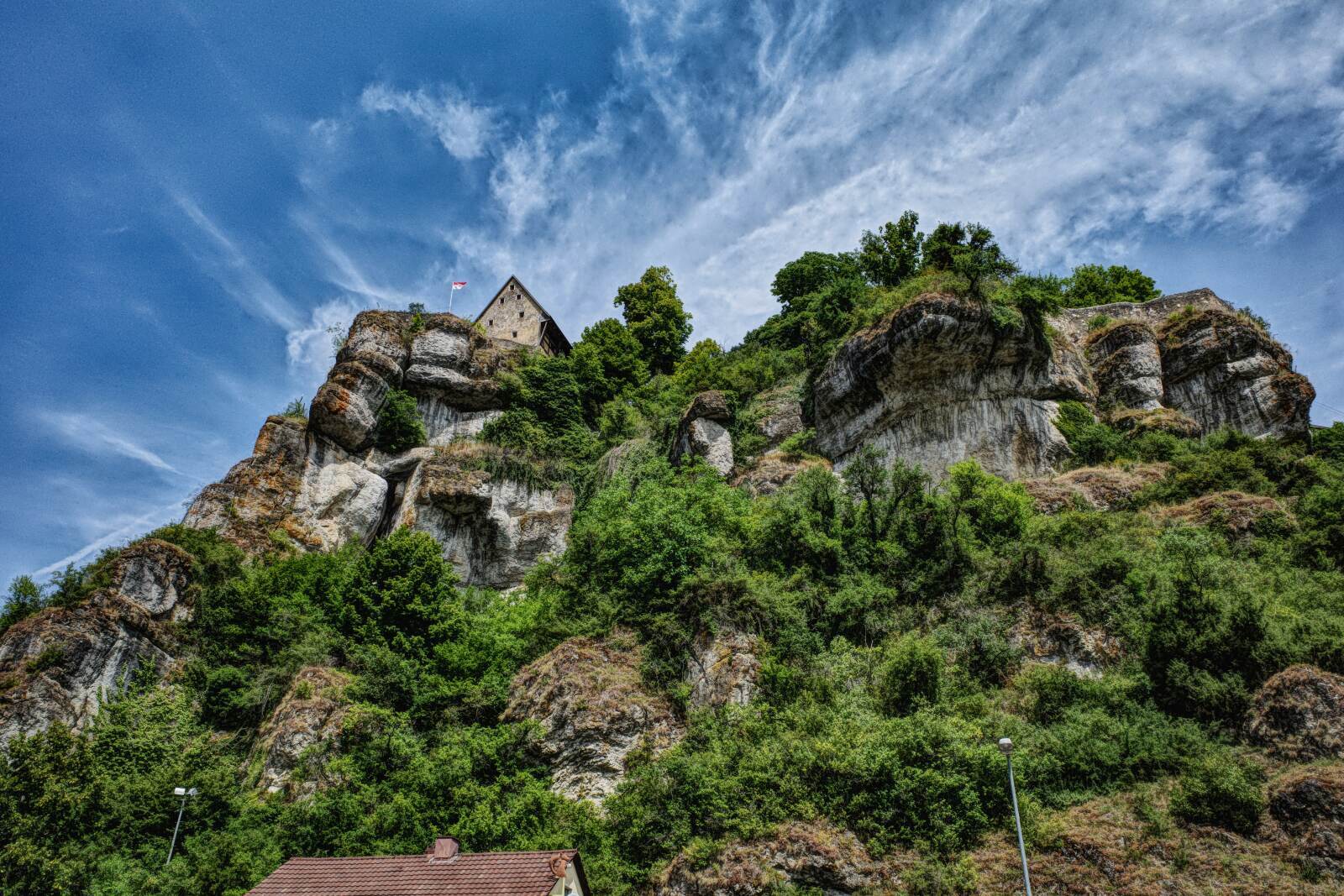 Pottenstein Schoengrundsee Pottenstein Burg new