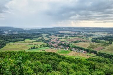 reichenschwand glatzenstein aussicht