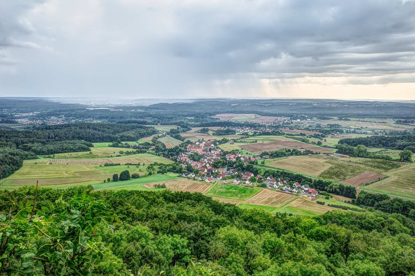 reichenschwand glatzenstein aussicht