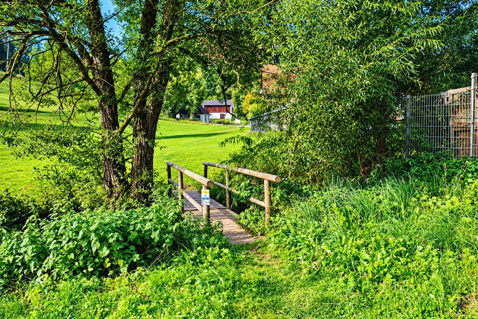 Brücke über der Aufsess