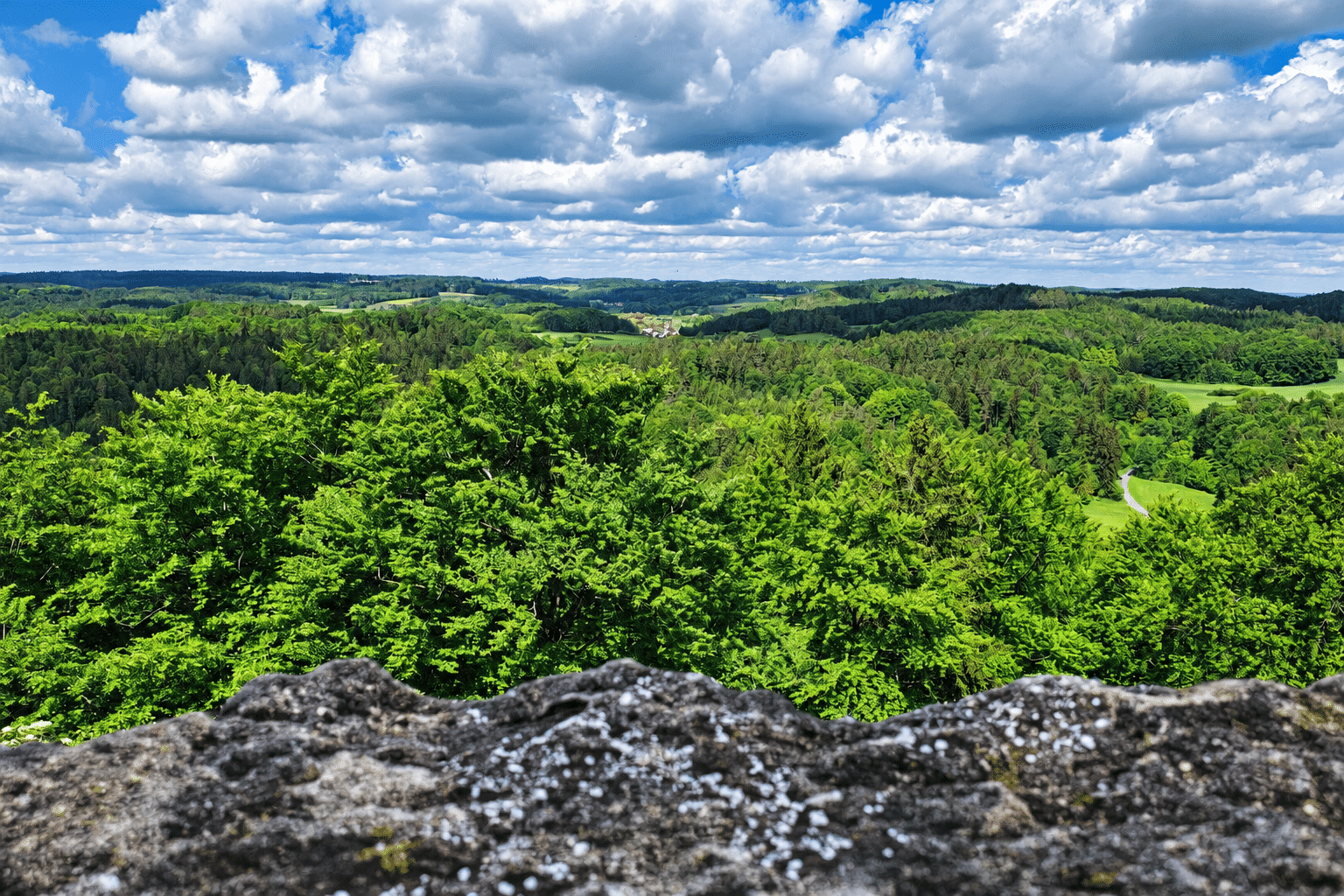 Fernsicht bei Leienfels