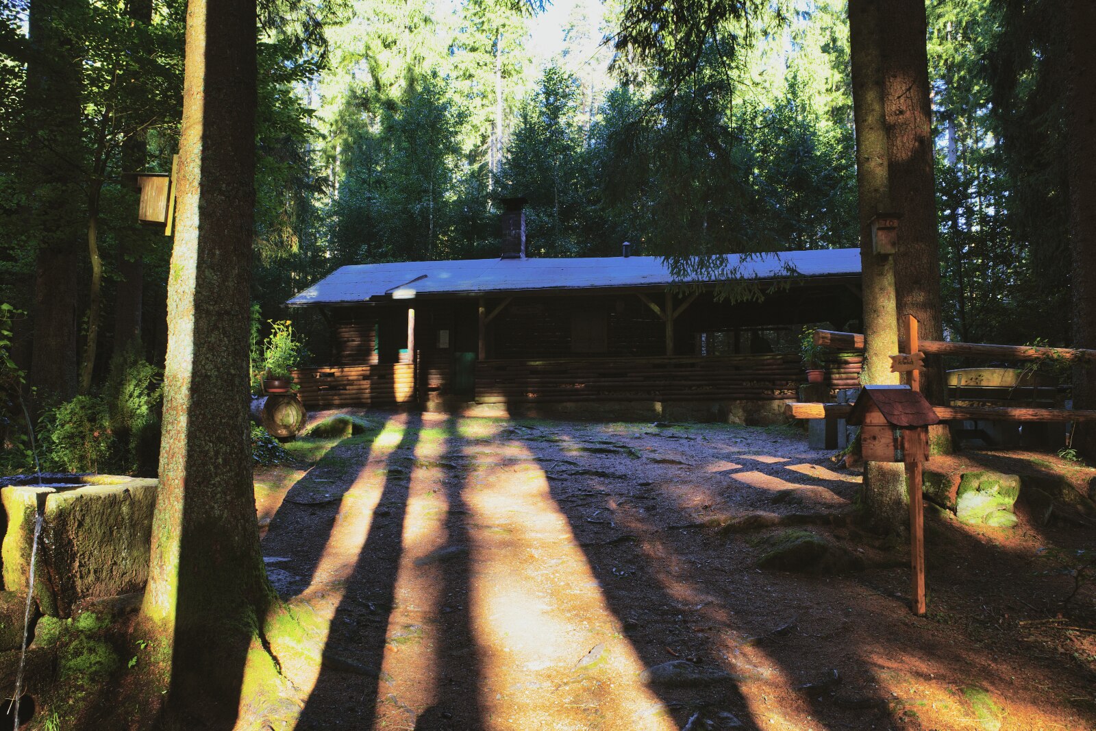 Die Blockhütte