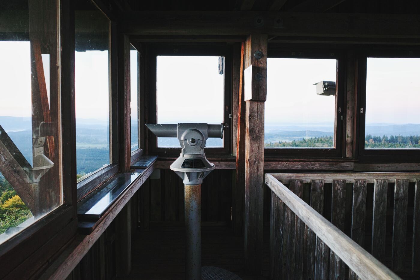 Auf dem Böhmerwaldturm