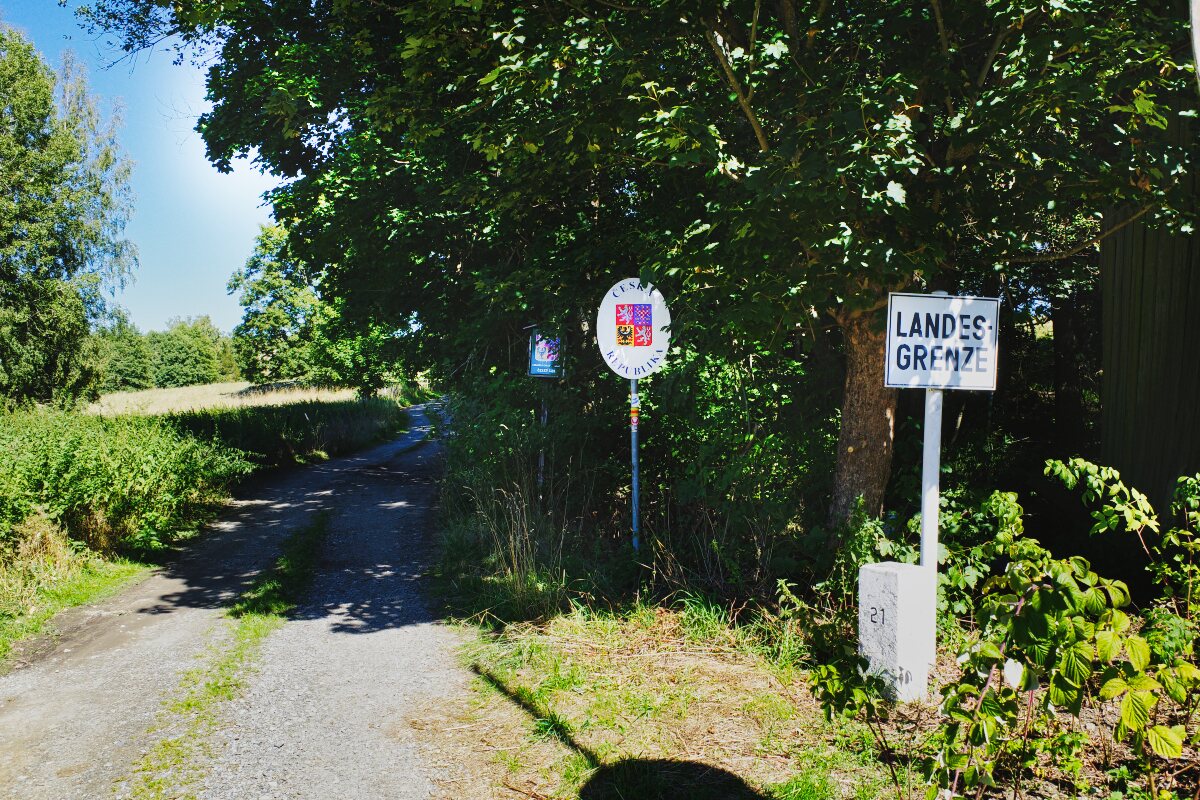 Nurtschweg an der Landesgrenze